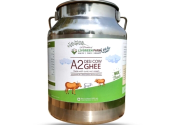 A2 Cow Bilona Ghee 5000mL Steel Can